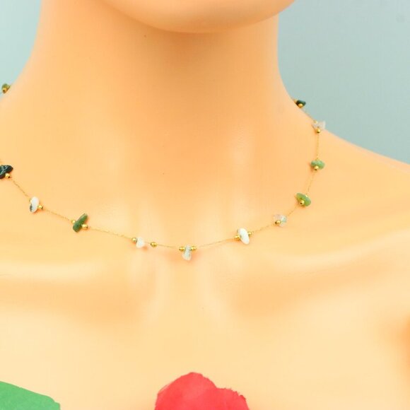 Delicate & Contemporary Necklace Chain, A Lovely Choice for Women, EVCH1117 - Picture 4 of 15